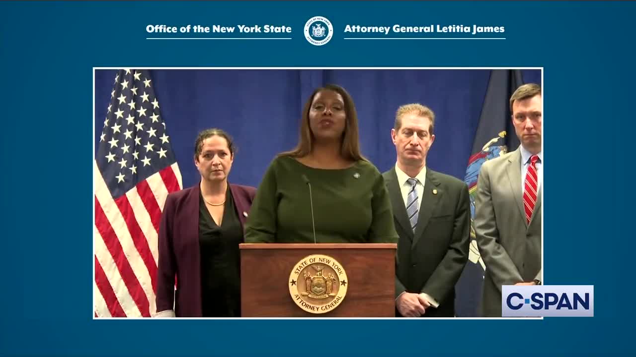 Trump and Family Members Sued for Massive Fraud by New York AG Letitia James