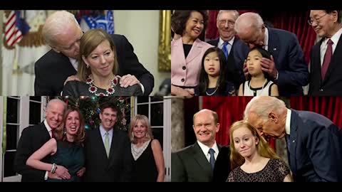 CREEPY JOE BIDEN THE PEDOPHILE IN THE WHITE HOUSE