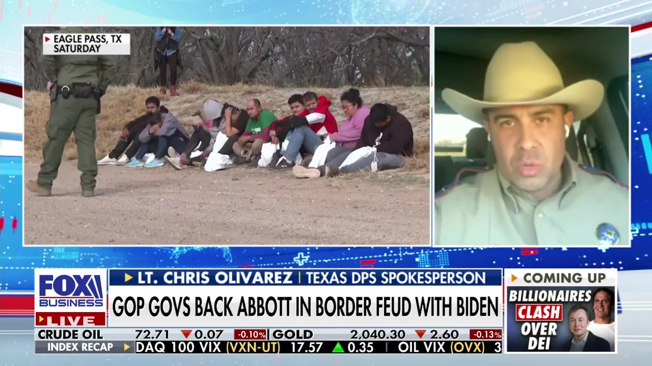 Texas is not going to back down: Lt. Chris Olivarez