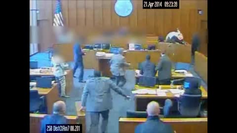 Here’s The Moment A Gang Member Was Shot To Death In Utah Courtroom