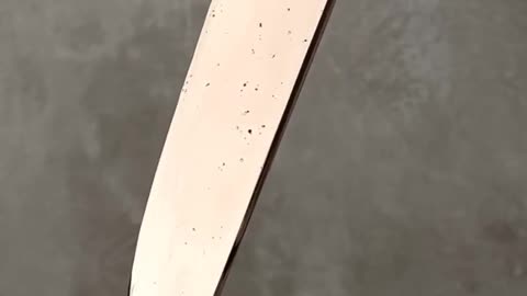 Casting Copper Knife out of Scrap