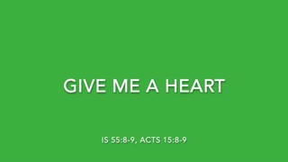 GIVE ME A HEART - [SONGS OF LOVE COLLECTION]