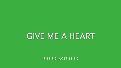 GIVE ME A HEART - [SONGS OF LOVE COLLECTION]