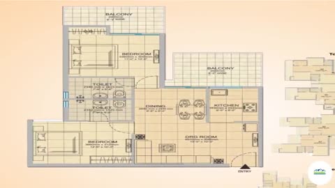 Gaur City 14th Avenue 2 BHK & 3 BHK New Home