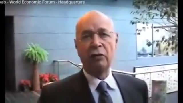 Klaus Schwab gives over the Bank!