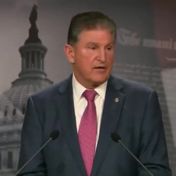 Manchin Tells Progressives They Won't Pressure Him Into Supporting Major Spending Bill