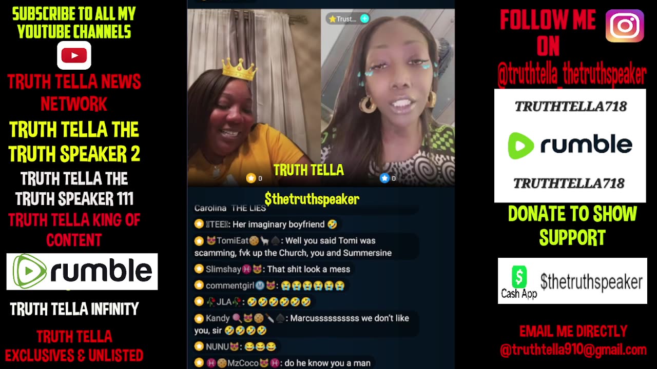 TOMIKAY LINES UP WITH SWEETS2HAVE TO LAUGH AY LADYBEE AFTER TRINA B FALLOUT