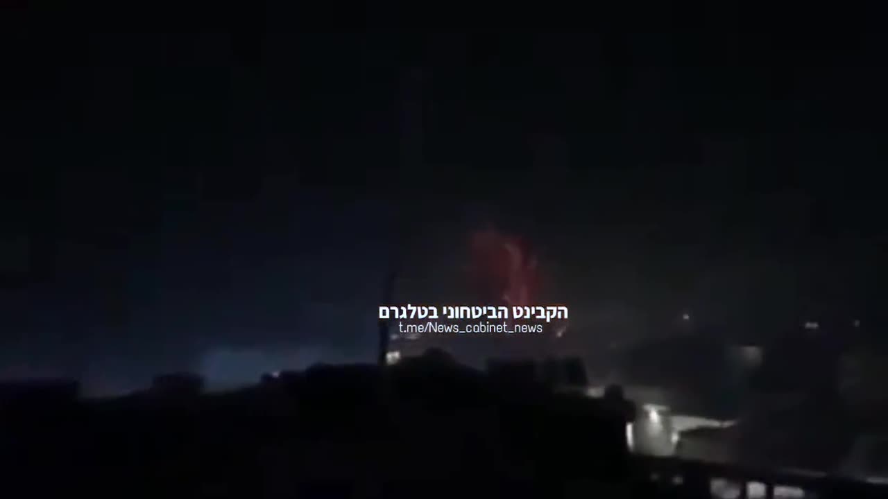 BREAKING: One of the largest Israeli air raids so far is striking targets in Gaza