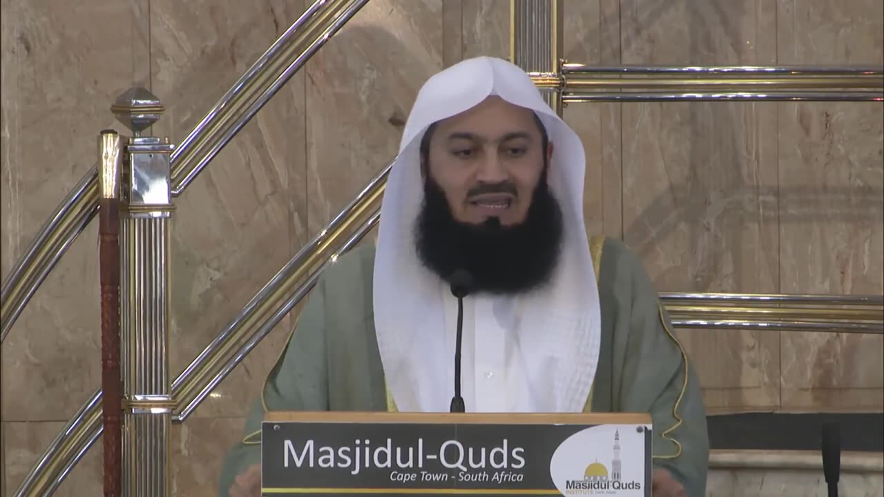 Hajj and Unity Mufti Menk