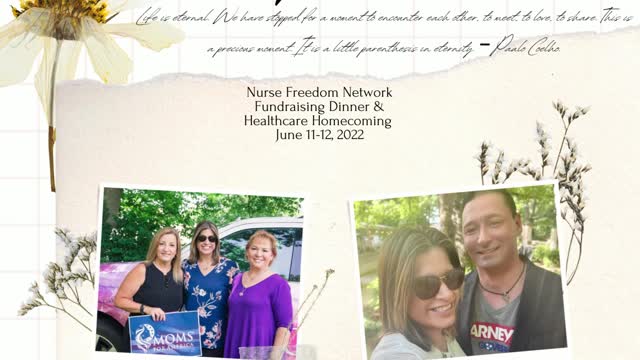 Nurse Freedom Network's Fundraising Dinner & A Healthcare Homecoming