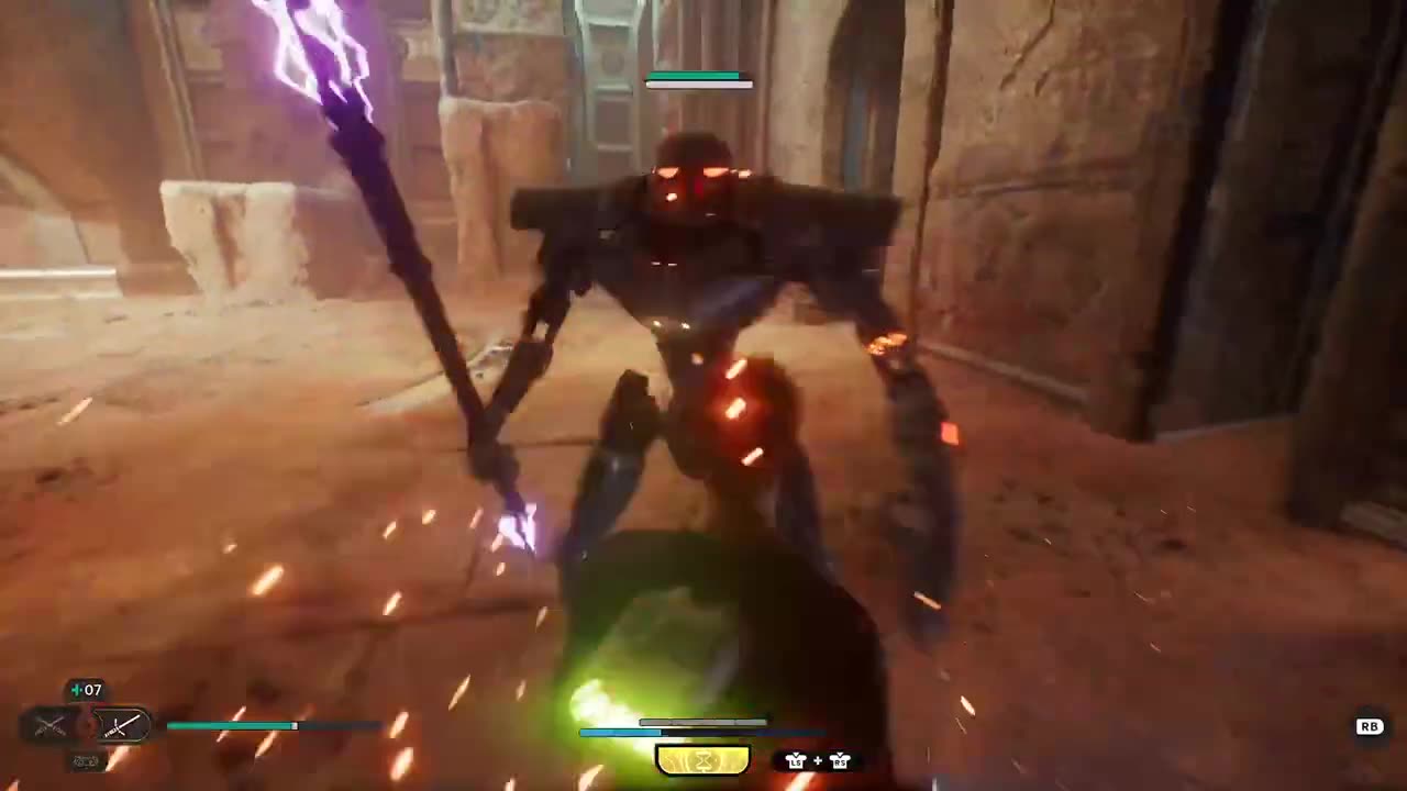 Fighting my first DT Sentry Droid!!!