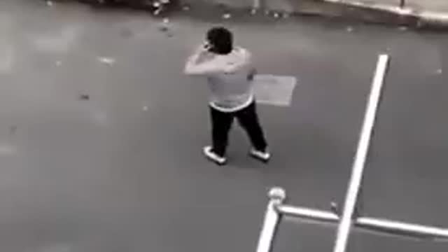 Frustration of not getting for for his locked down parents