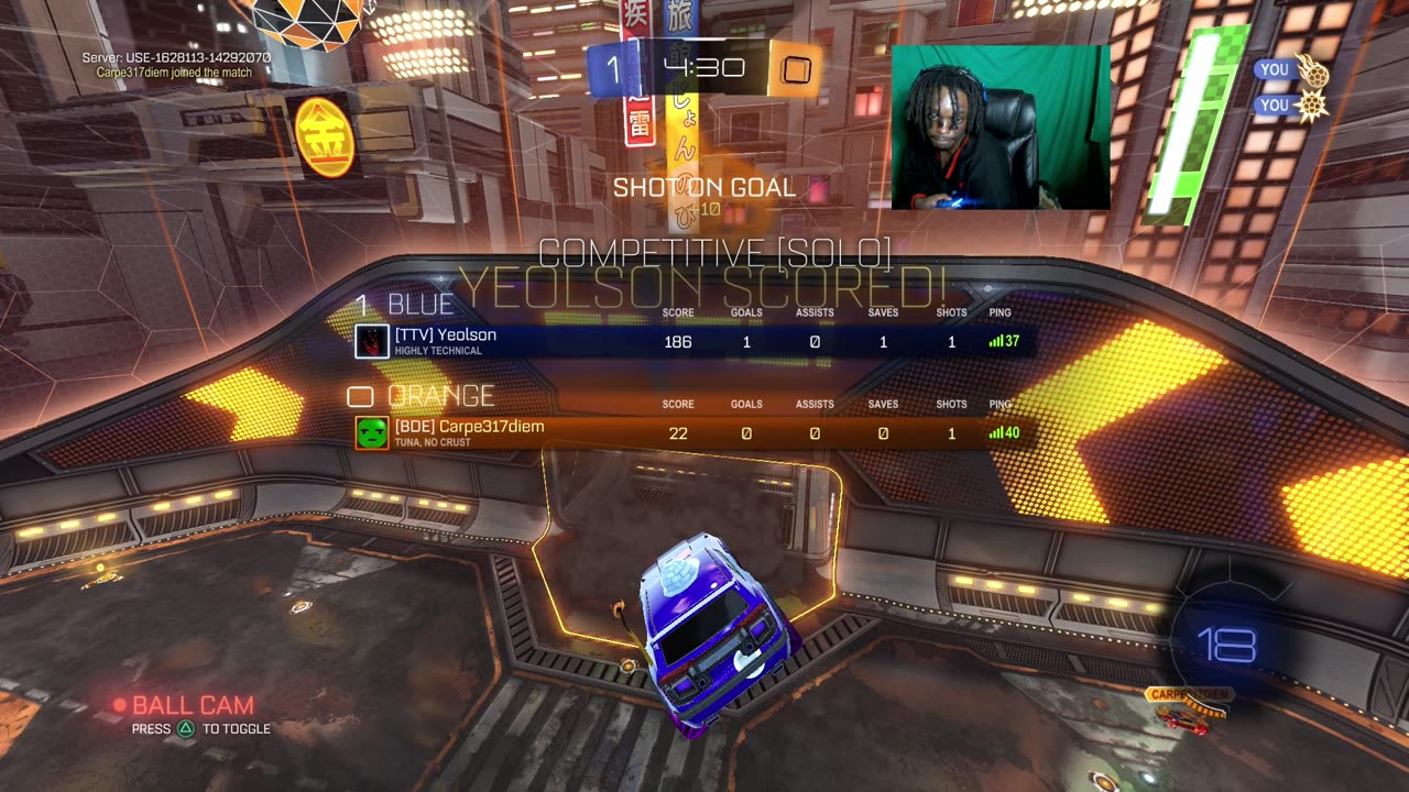 Rocketleague Yeolson worked mode 6-0!!