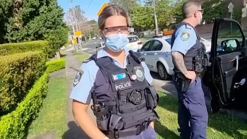 Aussie Cossack: Doxxed by Constable Lum. Police Assault & Expose Personal info on Camera 03/10/2021