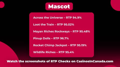 Real RTP and Cosmoswin Casino's Review