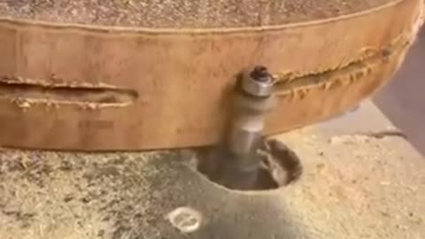 Carpenter woodworking fun boy