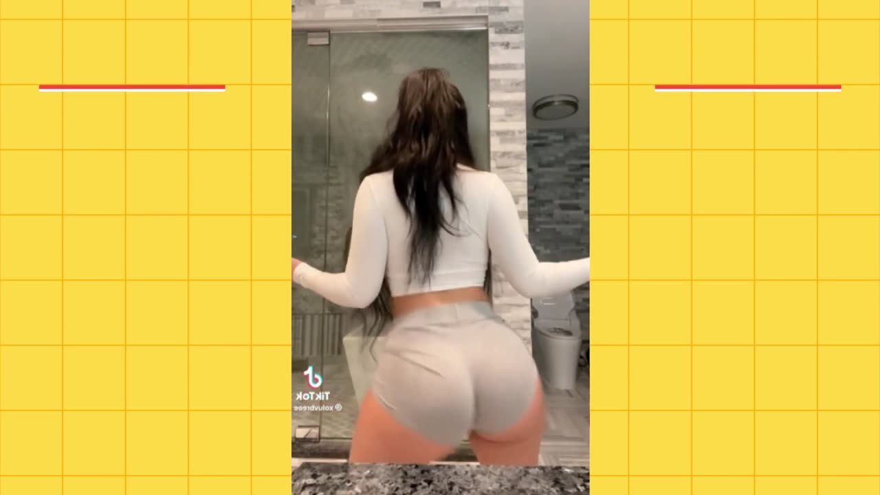 Big bank tiktok challenge 🔥🔥❤️‍🔥ClipchampGirls #twerkmusic #gym #fit #workout