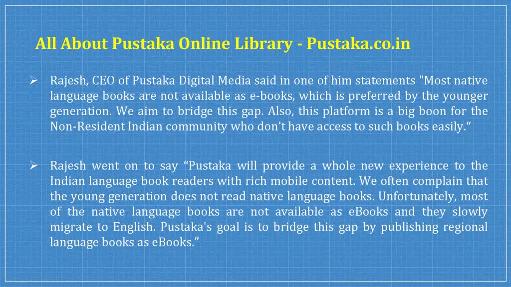 Online Library (eBooks & Audio Books Online) - Pustaka.co.in