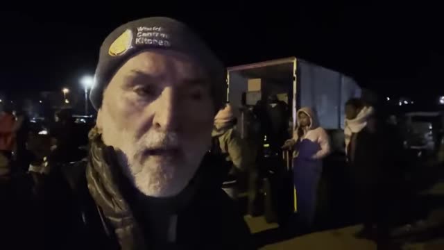 People of the World…Reporting from the Ukraine border! It is below freezing tonight…