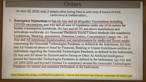 So many conflicts and crimes (Mandamus)
