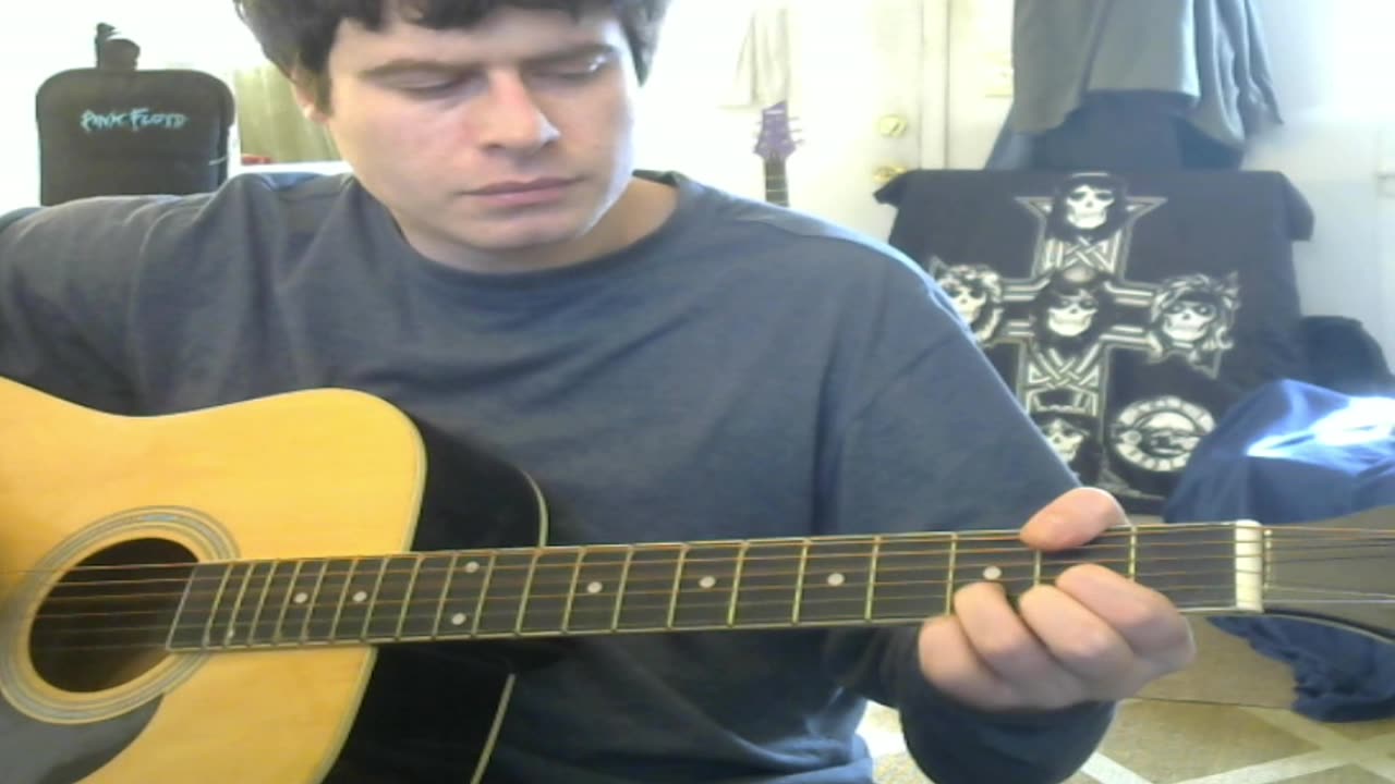 Bob Dylan Blues - Syd Barrett - Acoustic Guitar Cover by Alvalanker