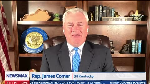 🚨House Oversight Chair James Comer FINALLY says it: "I would vote to impeach right now."