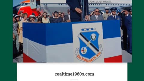 Aug. 17, 1962 - JFK Speaks at Castle Air Force Base in California