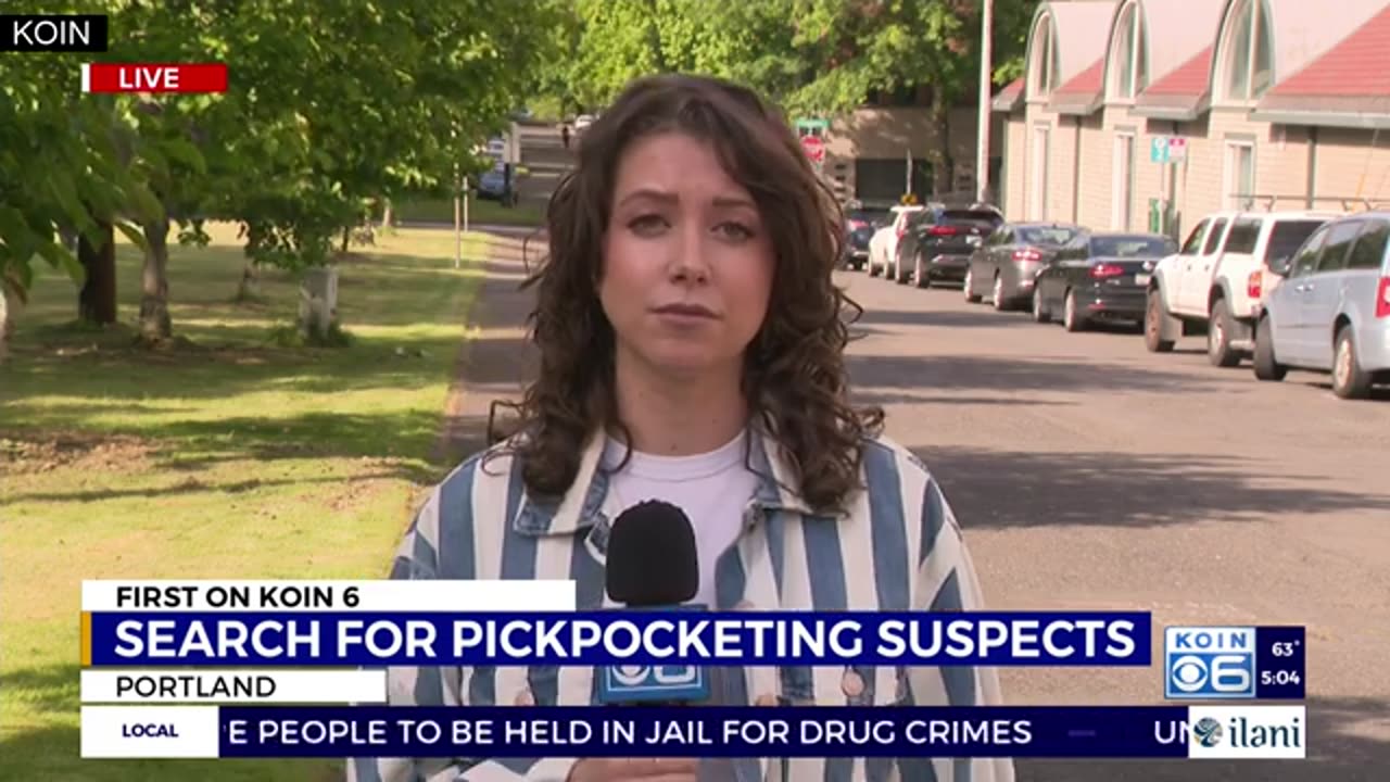 Portland police searching for pickpocketing suspects
