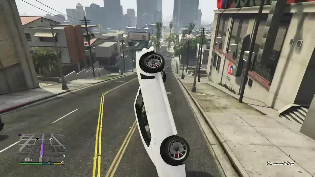 Just totaled my ride — GTA 5