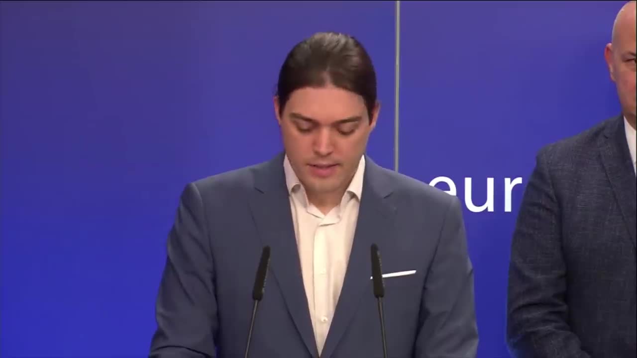 Europarlamentarul Român Cristian Terheș, conferință de presă în care susține Libertatea și Adevărul