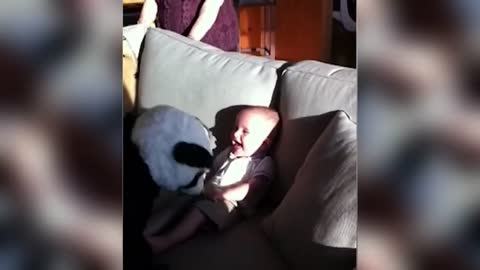 TRY NOT TO LAUGH ~ Funny Babys With Animals