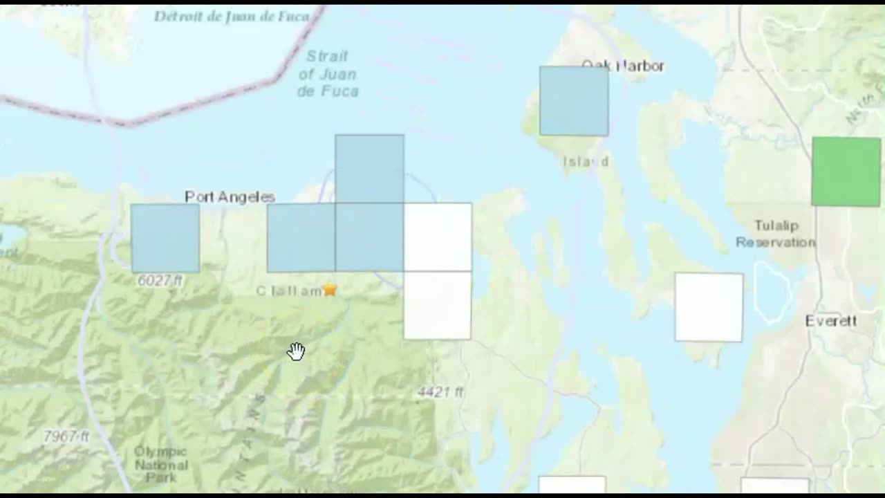 Magnitude 3.6 Earthquake Shakes Washington, Near Port Angeles, M 6.8+ Quake Possible