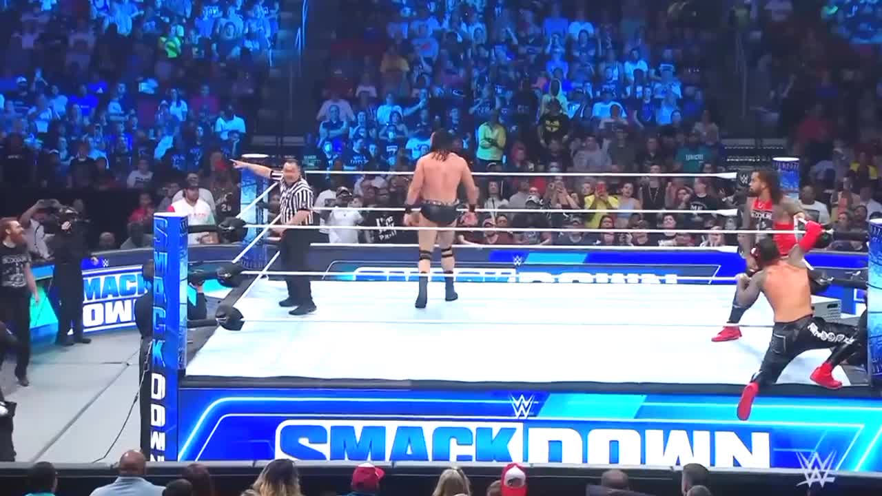 Drew McIntyre & Madcap Moss vs. The Usos: SmackDown, Aug. 12, 2022