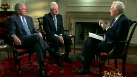 CBS: Bush and Clinton Admit they are Practically Family (Vote Hitlery 2016!)