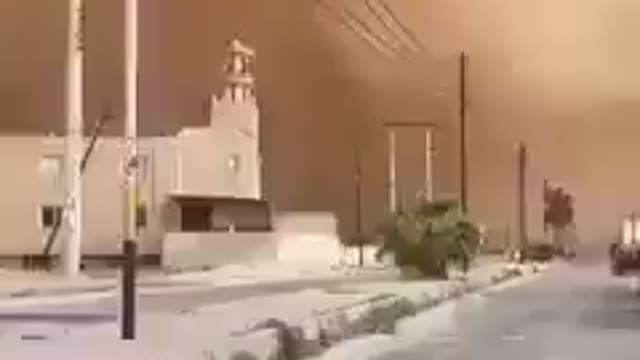 The weather is strange