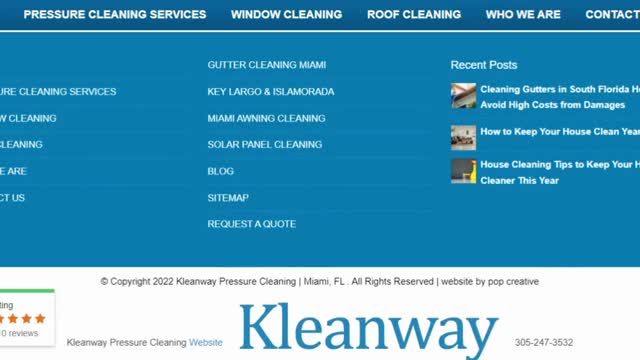 Pressure cleaning in Kendall