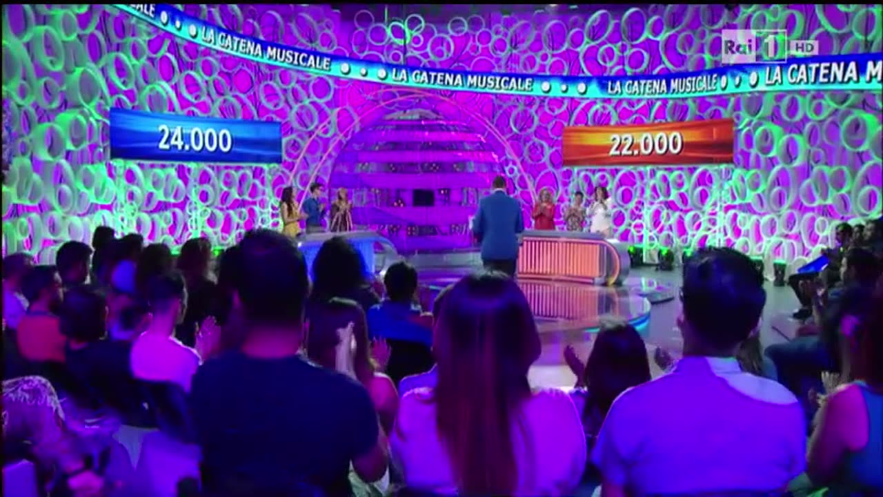 RAIUNO - Reazione A Catena-La Catena Musicale (22/08/2016)