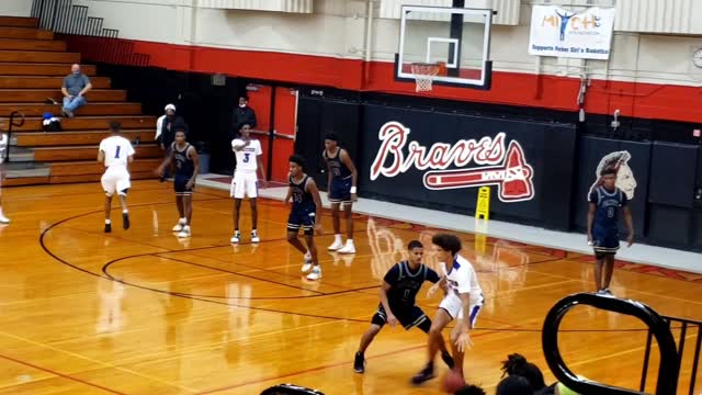 Lajae Jones #10 pre-season vs. Paxton H.S