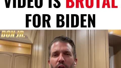 Don JR. Destroies Biden on Afghanistan
