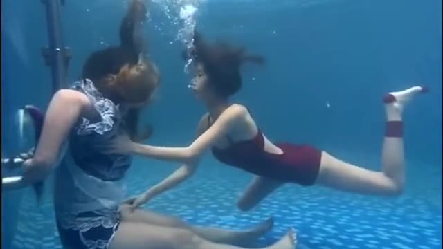 15 second under water challenge, wow its super