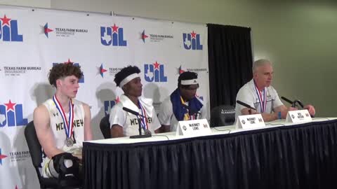 2022 6-A State Runner Up McKinney Press Conference Duncanville 69 McKinney 49