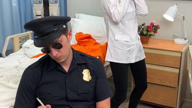 When the cop realizes