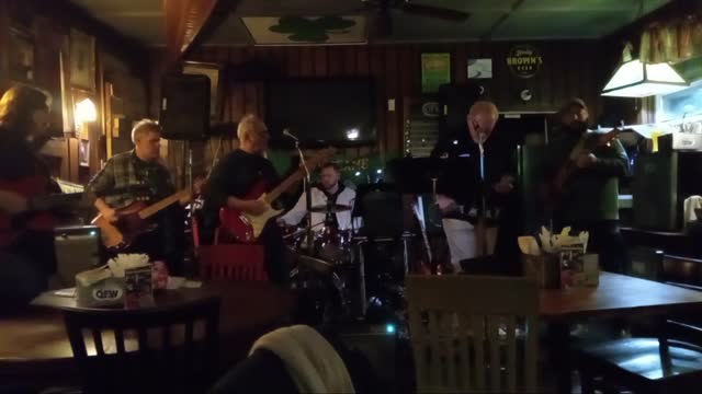 3 guest guitars and guest drummer