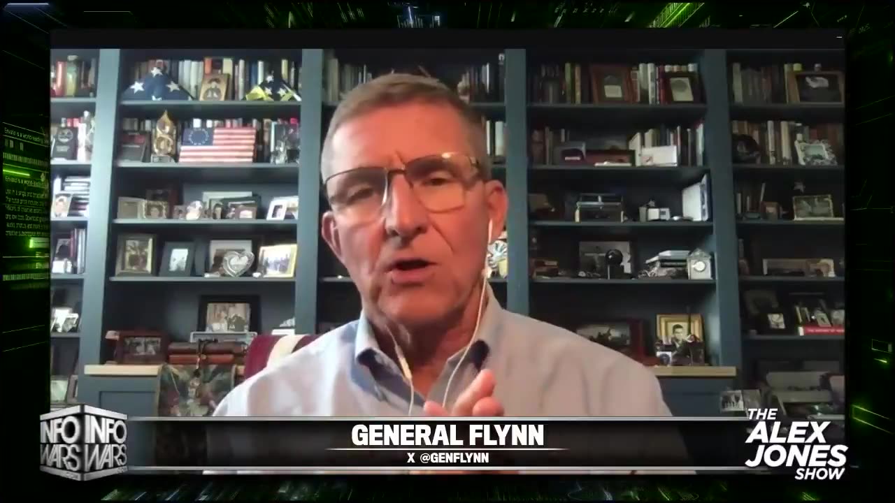 Gen Michael Flynn: Trump Will Launch Task Force to Attack Trafficking Networks by Democrats