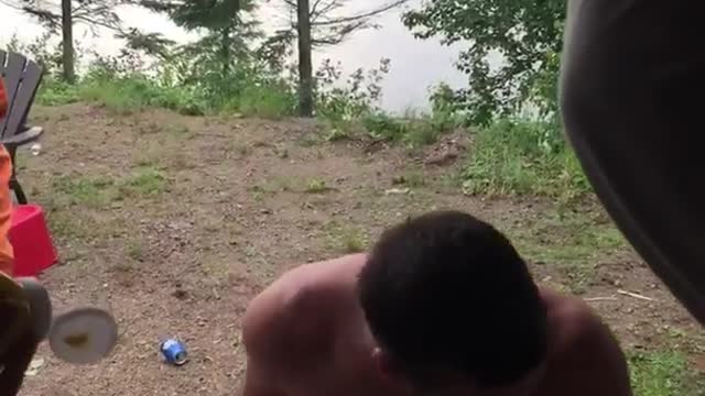 Nsfw kid chugs whiskey then eats ketchup and mustard