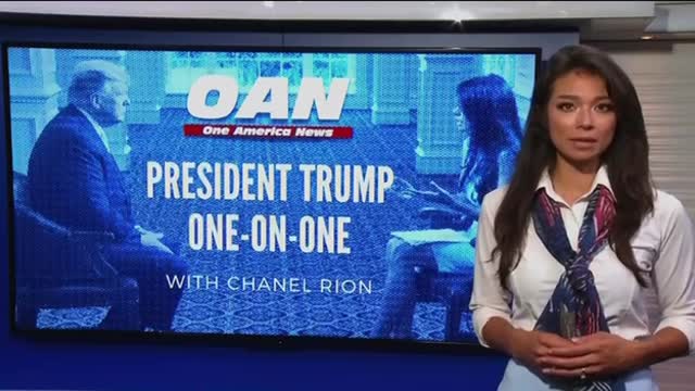 Chanel Rion interviews President Donald J Trump - part 4