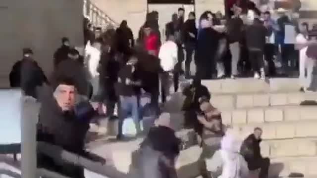 15 year old girl gets taken and beaten by Israel occupation forces.