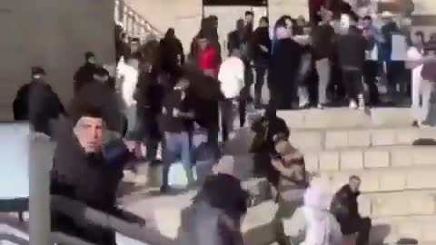 15 year old girl gets taken and beaten by Israel occupation forces.