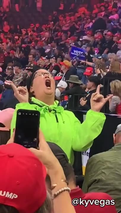 FUNNY Costume Seen At Trump Rally