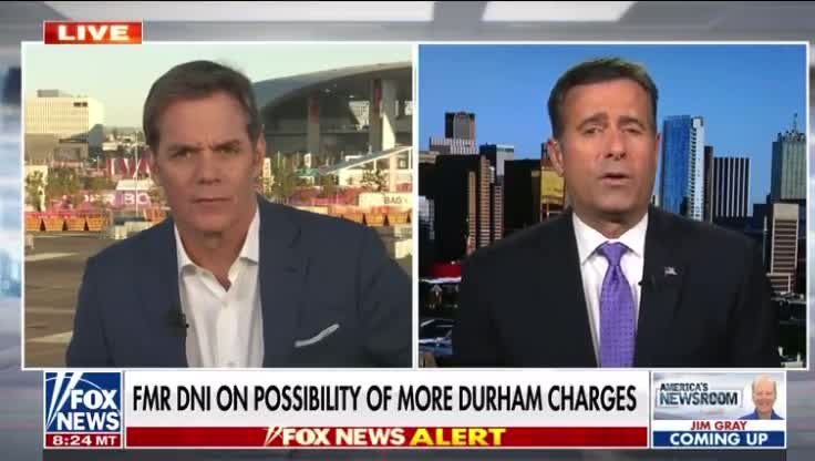 Top Trump Intelligence Official: Durham is Just Getting STARTED, Indictments Going DOWN